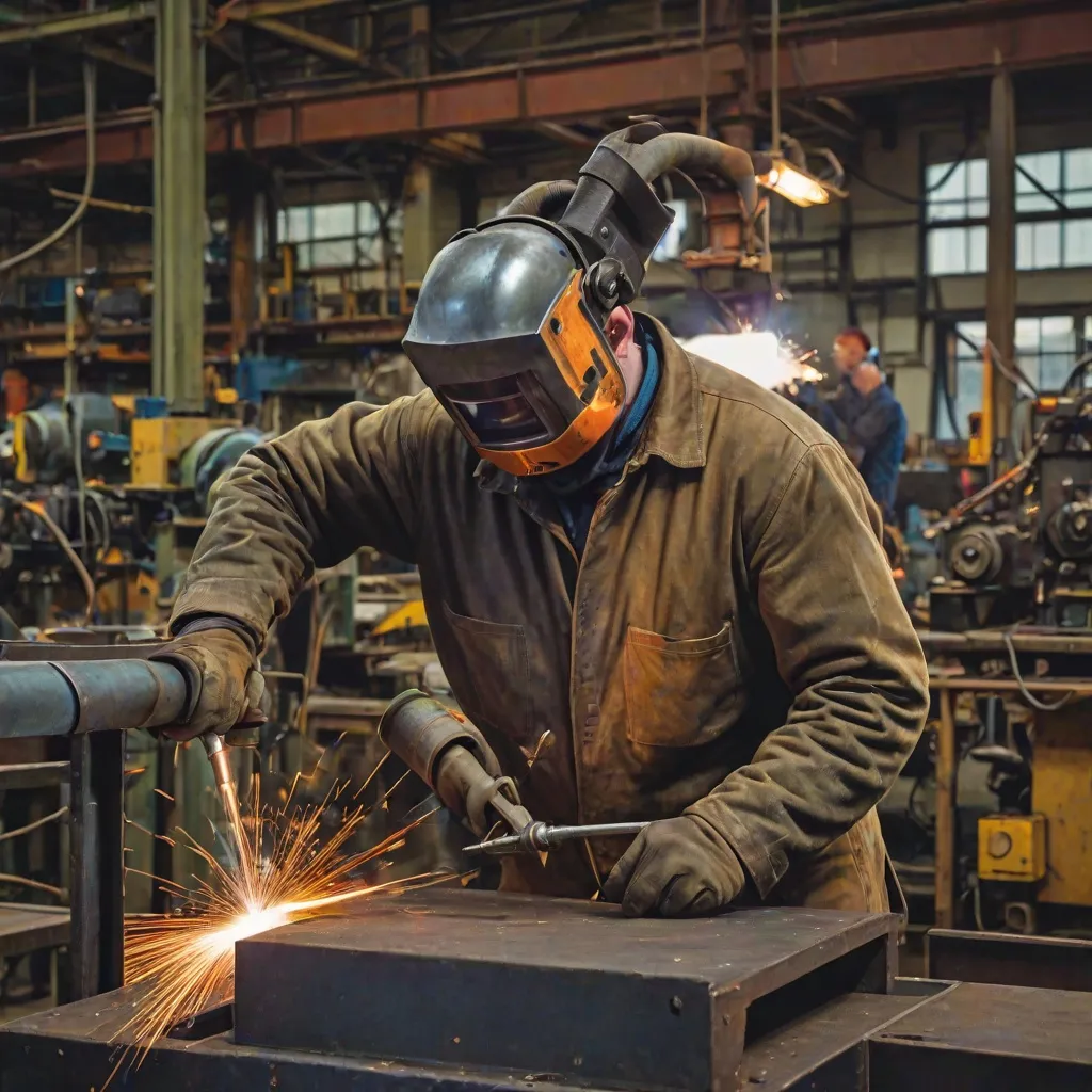 Ile zarabia spawacz? Zarobki w branży przemysłowej